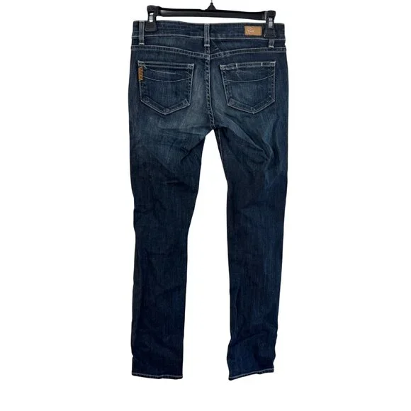 Paige Premium Denim Skyline Drive Womens Jeans Size 25 Blue Dark Wash - Picture 3 of 5